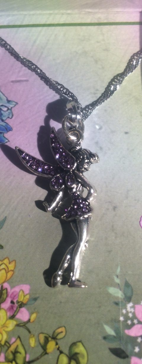Fairy Necklace Purple