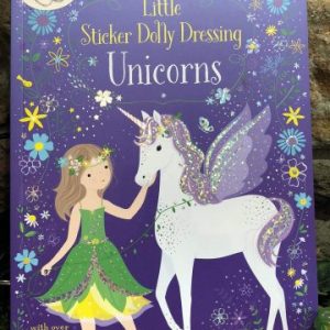 Little Sticker Dolly Dressing Unicorn Book