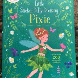 Little Sticker Dolly Dressing Pixie Book