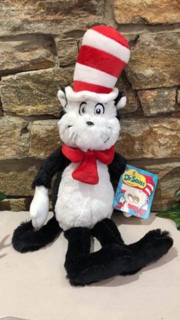 cat in the hat plush toy