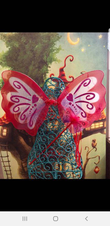 Pixie Red Wings and Wand Set 1 | Tinkerbells Emporium