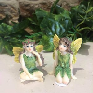 Garden Fairy Glitter Wings - Green