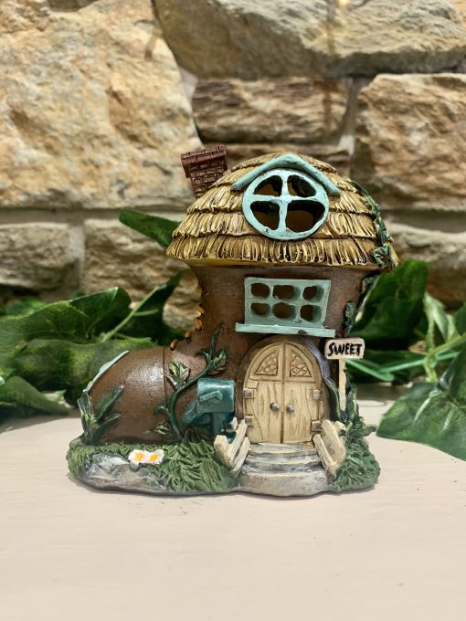 LED Colour Changing Boot Fairy House