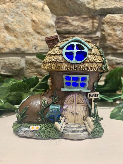 LED Colour Changing Boot Fairy House - Image 3