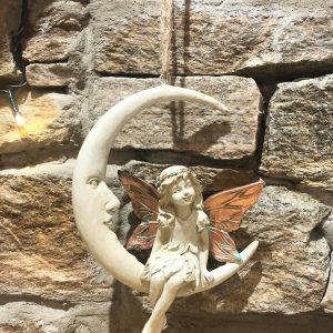 Forest Fairy Daydreamer Hanging Moon