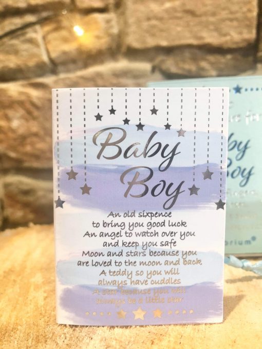 Baby Boy Keepsake Charm Gift Box - Image 3
