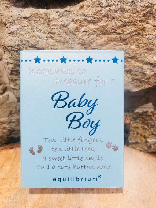Baby Boy Keepsake Charm Gift Box - Image 2
