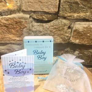 Baby Boy Keepsake Charm Gift Box