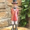 Dapper Animal Figurine Fox