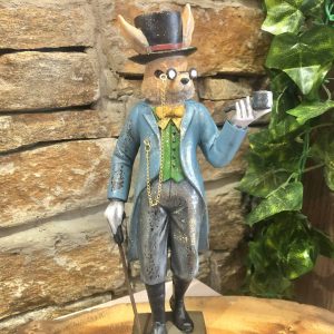 Dapper Animal Figurine Rabbit