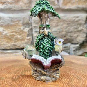 Miniature Tree Ent Ornament - Sitting With Open Book