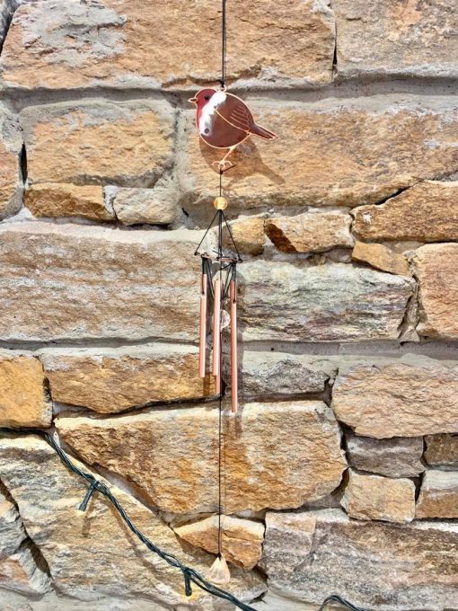 Robin Copper Wind Chime - Image 4