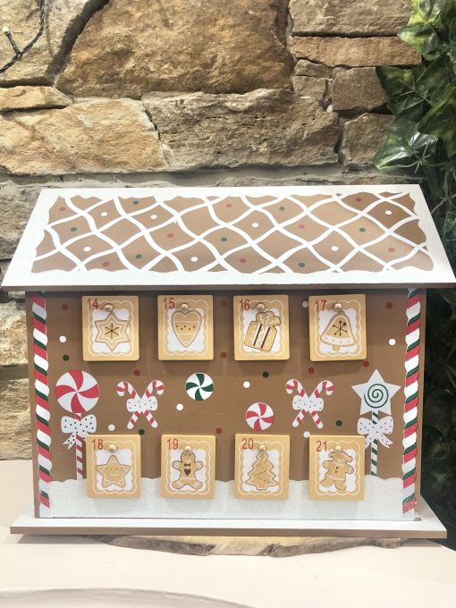 Large Gingerbread House Advent Calendar - Image 2