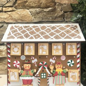 Large Gingerbread House Advent Calendar