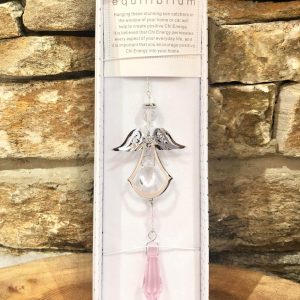 Angel Suncatcher Pink