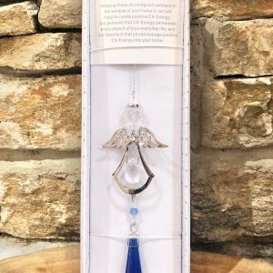 Angel Suncatcher Blue