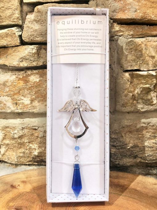 Angel Suncatcher Blue
