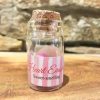 Miniature Glass Bottle Pink Heart Shaped Scented Erasers - Image 2