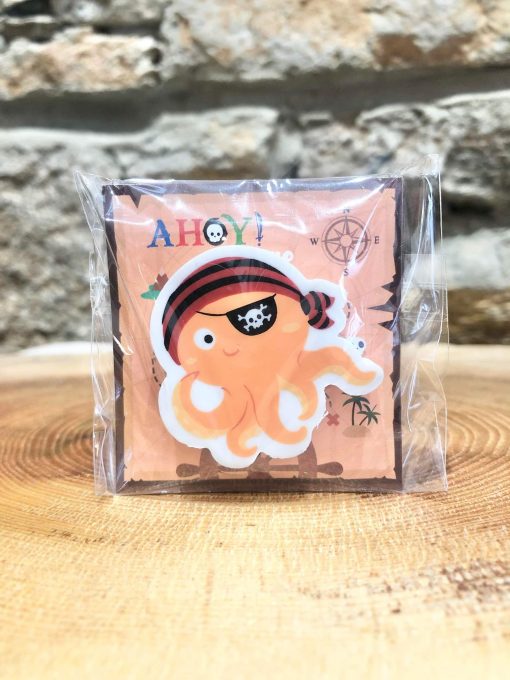 Ahoy Pirate Eraser Octopus
