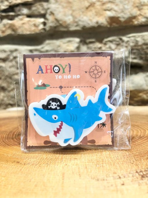 Ahoy Pirate Eraser Shark