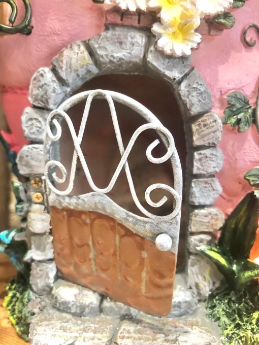 Pink Daisy Boot House Fairy Home Large - Image 2