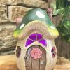 LED Colour Changing Toadstool House