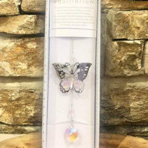 Butterfly 3D Suncatcher Pink