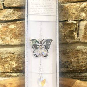 Butterfly 3D Suncatcher Clear