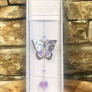 Butterfly 3D Suncatcher Lilac
