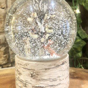 Magical Woodland Musical Snow Globe Large