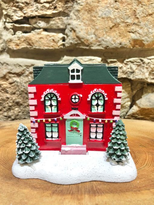 Christmas House Incense Cone Burner