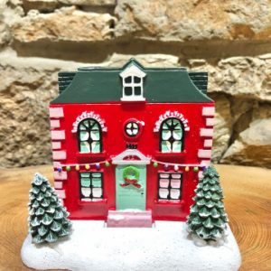 Christmas House Incense Cone Burner