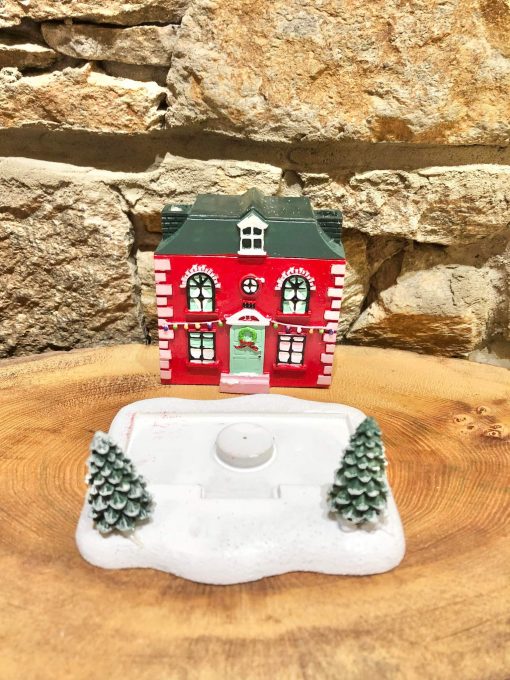 Christmas House Incense Cone Burner  Tinkerbells Emporium