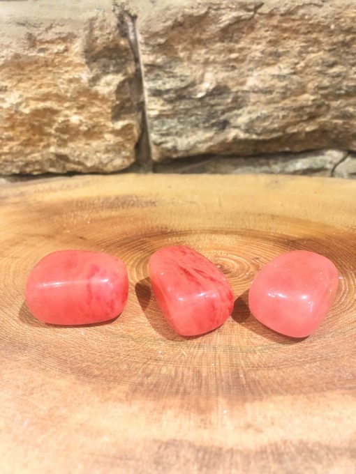 Cherry Quartz Tumble Stone Crystal 3cm
