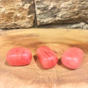 Cherry Quartz Tumble Stone Crystal 3cm