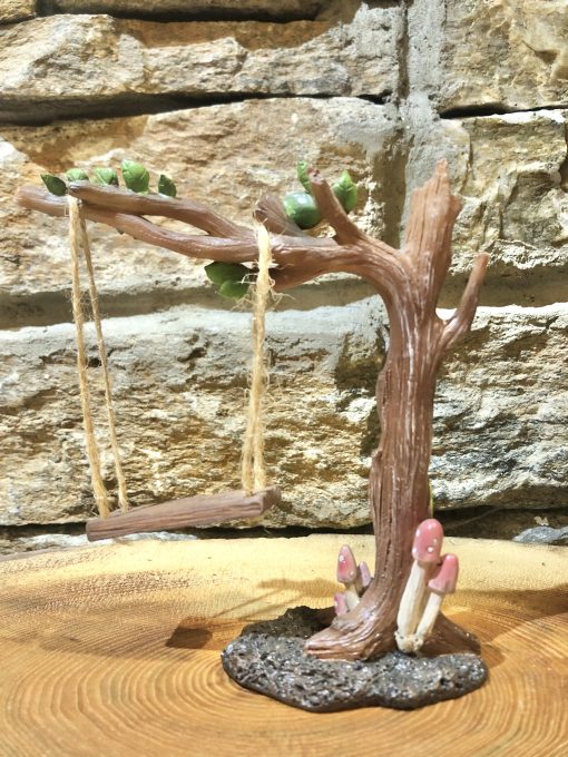 Miniature Woodland Fairy Swing