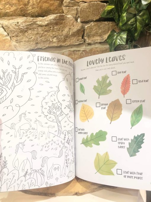 Rainbow Unicorn Garden Bumper Activity Book - Image 3