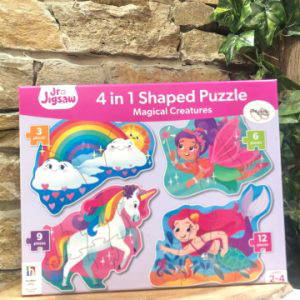 Magical Creatures 4 in 1 Jigsaw Puzzle