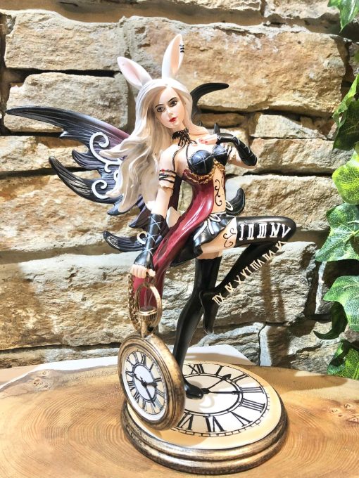 Alice In Wonderland Late For A Date Rabbit Figurine