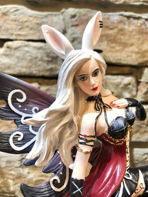 Alice In Wonderland Late For A Date Rabbit Figurine - Image 3