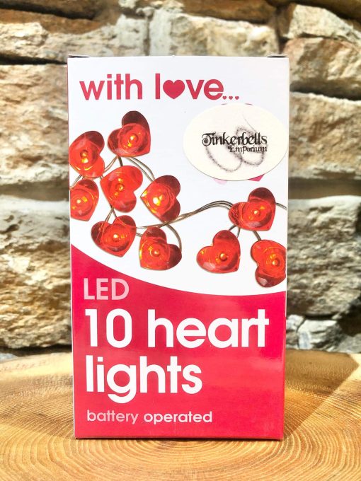 LED Mini Heart String Lights