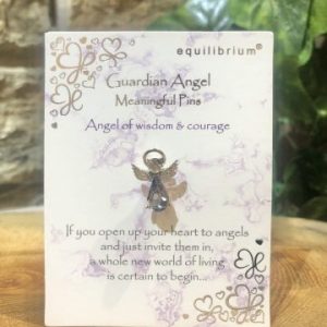 Guardian Angel Pin Wisdom & Courage