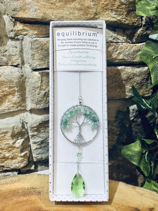 Gem Stone Suncatcher Aventurine