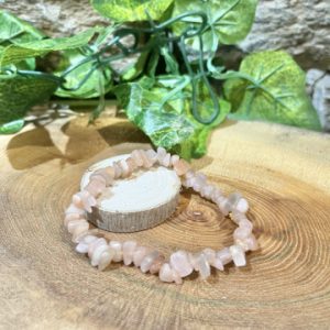 Crystal Chip Bracelet - Moonstone