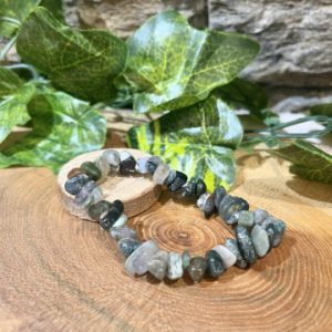 Crystal Chip Bracelet - Fancy Jasper