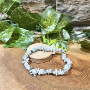 Crystal Chip Bracelet - Larimar