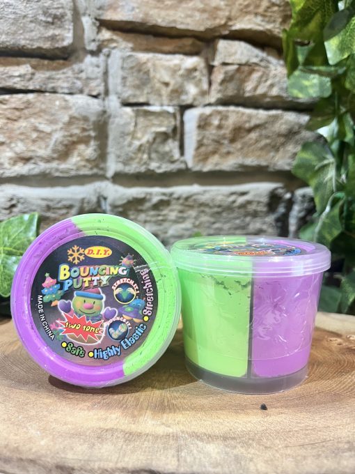 Bouncing Putty Purple & Green