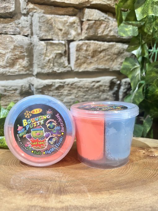 Bouncing Putty Orange & Blue