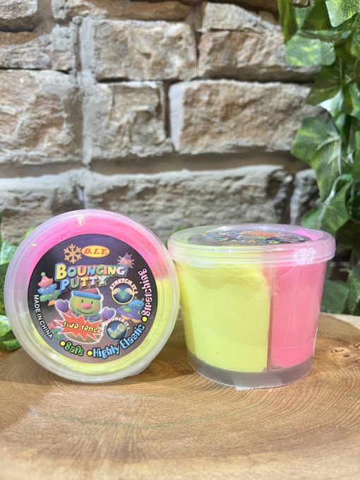 Bouncing Putty Pink & Yellow
