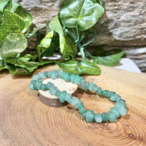 Crystal Chip Bracelet - Aventurine
